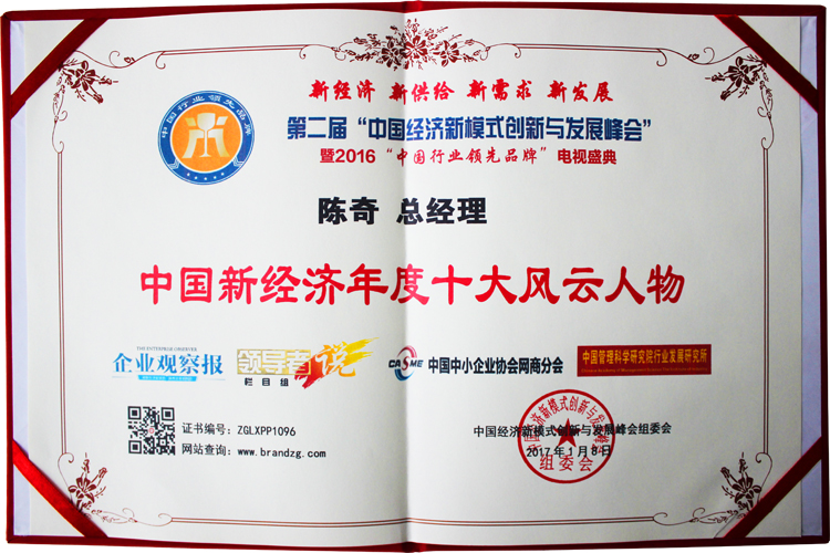 易視界榮獲中國新經(jīng)濟年度十大風(fēng)云人物