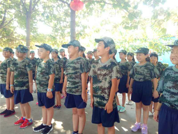孩子們開(kāi)心準備迎接各項挑戰